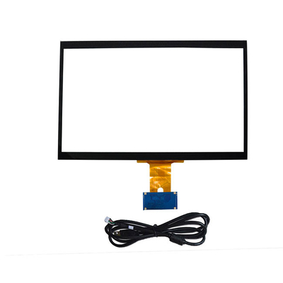 Antiglare 23.6 ইঞ্চি PCAP টাচ স্ক্রিন প্যানেল 10 টাচ পয়েন্ট সহ