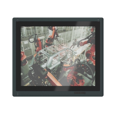 OEM ইন্ডাস্ট্রিয়াল ডিসপ্লে মনিটর, 15'' প্রতিরোধী ক্যাপাসিটিভ টাচ স্ক্রীন 1024x768