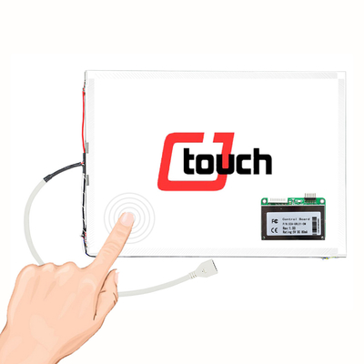 CJTOUCH অ্যাকোস্টিক টাচ প্যানেল, কিয়স্ক POS মেশিন ATM এর জন্য 17 ইঞ্চি টাচ স্ক্রিন প্যানেল